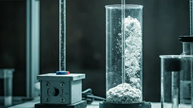 Laboratory porous material testing